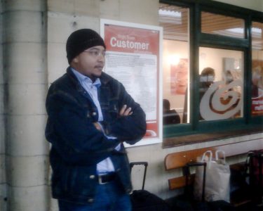 Adrian striking a pose Adrian striking a pose