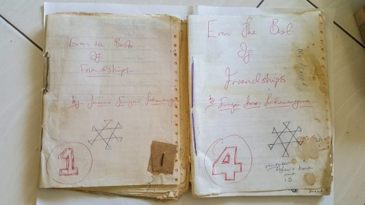 Even the Best of Friendships - Handwritten book Even the Best of Friendships - Handwritten book