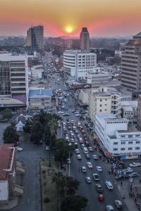 IMAGES OF HOME | Evening traffic, Harare central business district | FungaiFoto IMAGES OF HOME | Evening traffic, Harare central business district | FungaiFoto