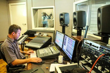I was struck by how hard Tuku worked. I took this photo of him recording in August 2014 | FungaiFoto I was struck by how hard Tuku worked. I took this photo of him recording in August 2014 | FungaiFoto